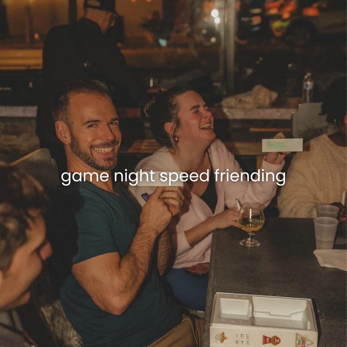 game night: speed friending