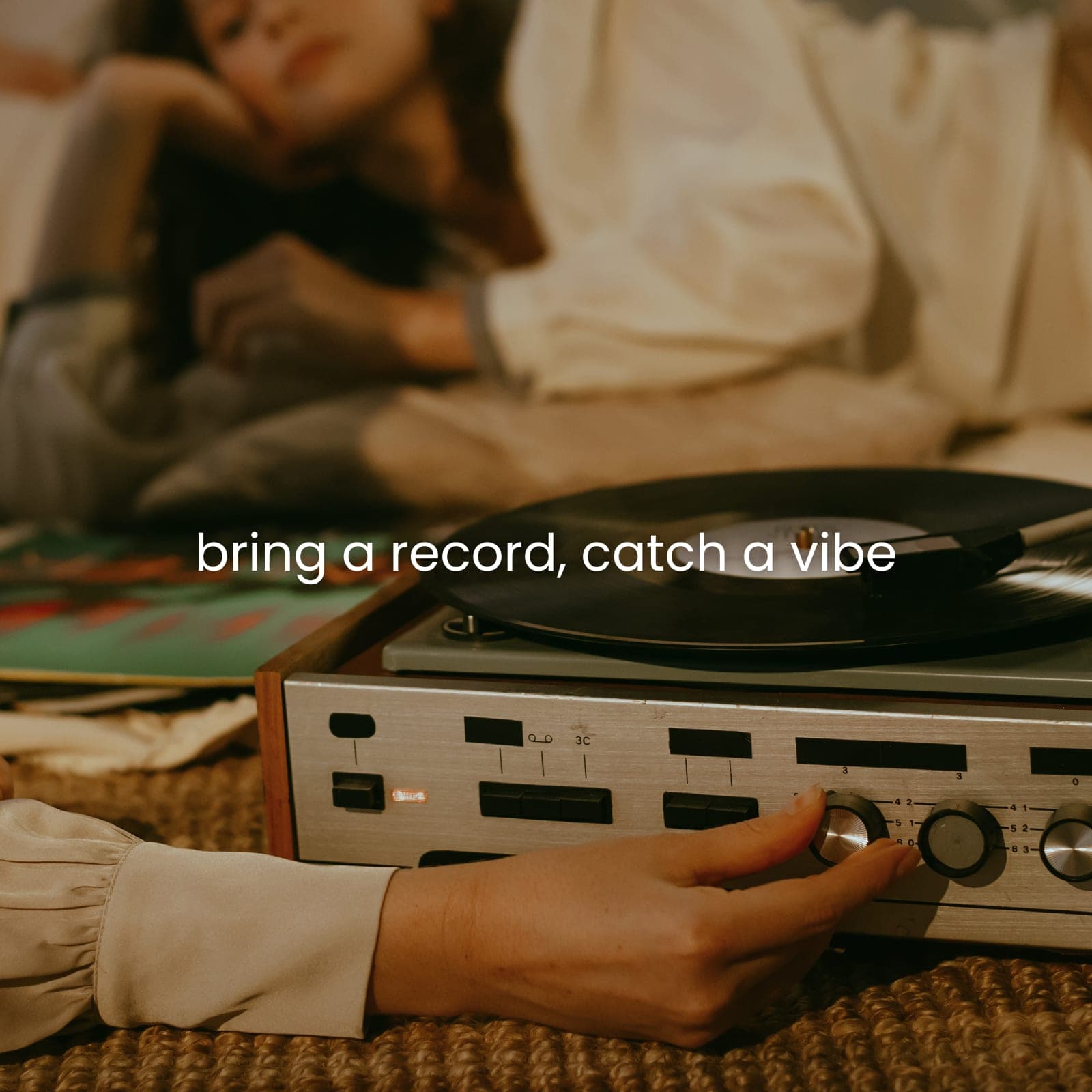 bring a record, catch a vibe