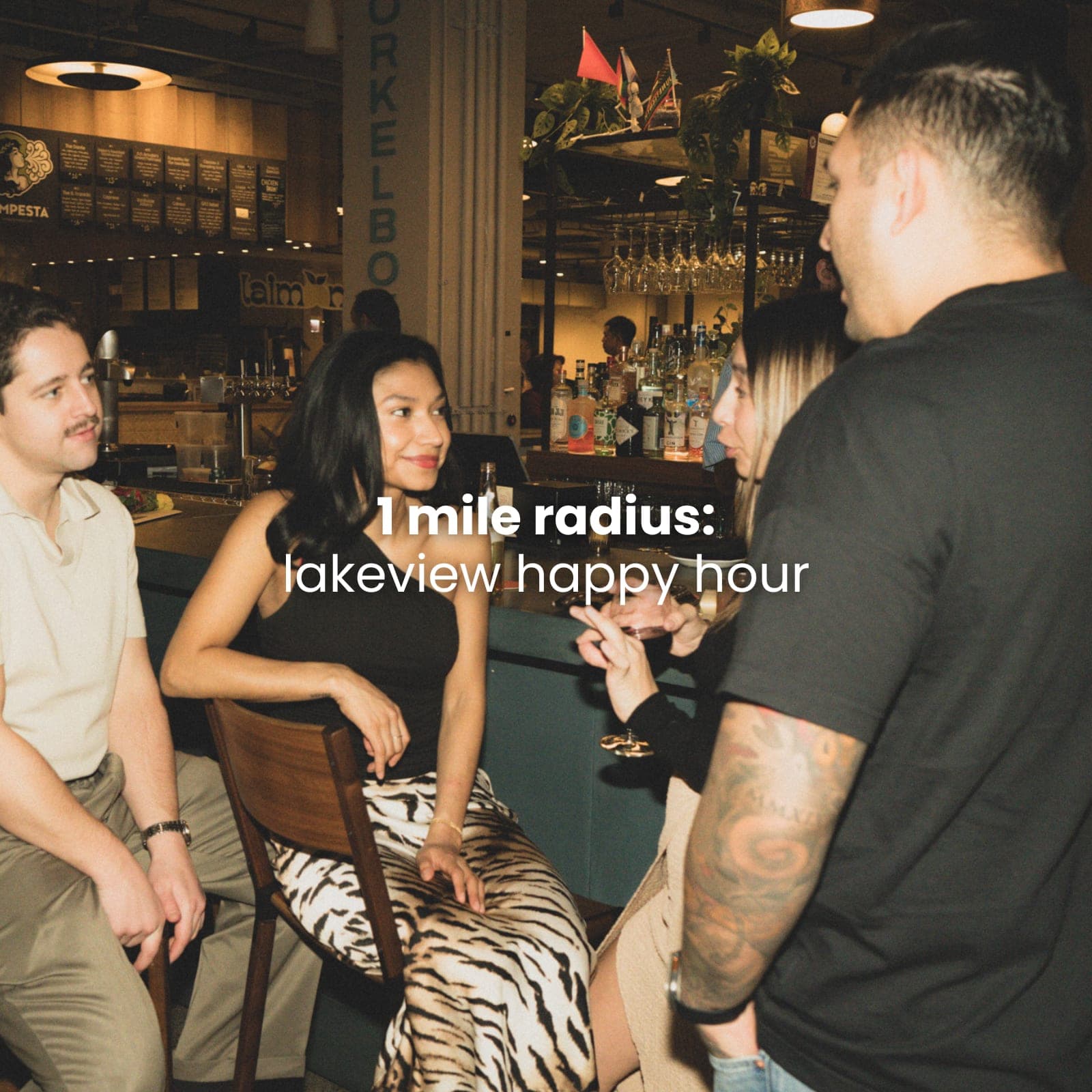 1 mile radius: lakeview happy hour
