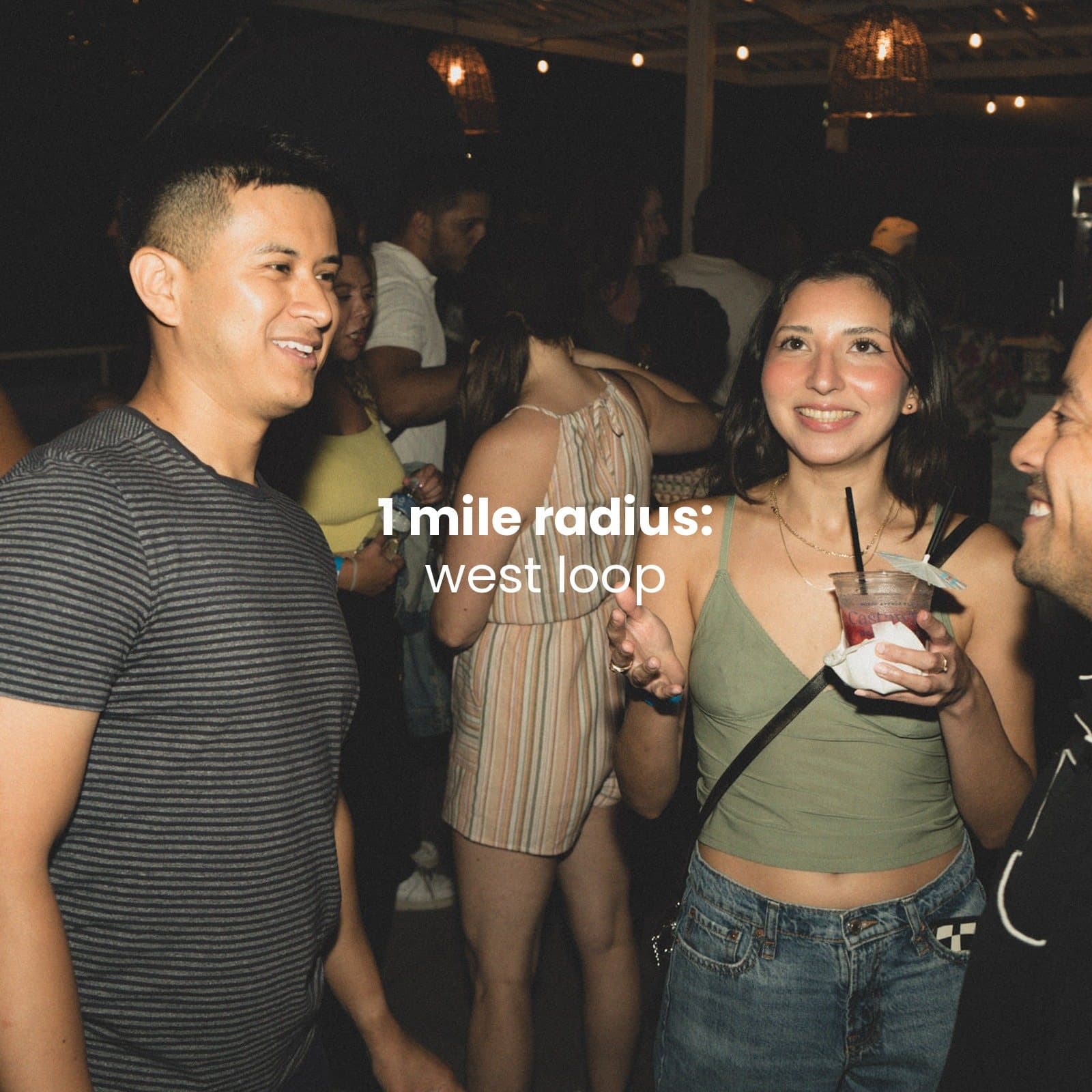 1 mile radius: west loop
